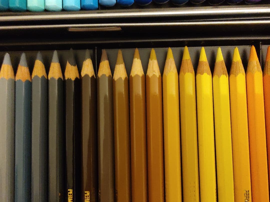 未使用Caran d'Ache Pablo 80色油性色鉛筆セット