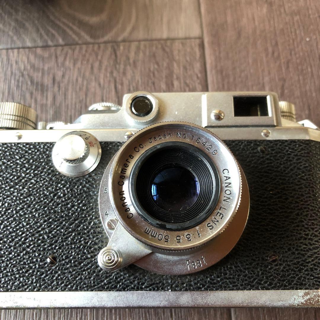 Canon f3.5 50mm フィルムカメラ 1946年頃製