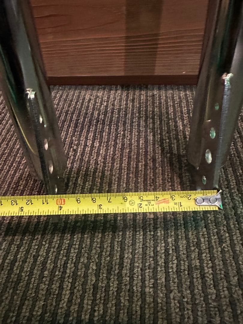 26インチ　フロントフォーク　スチールメッキ