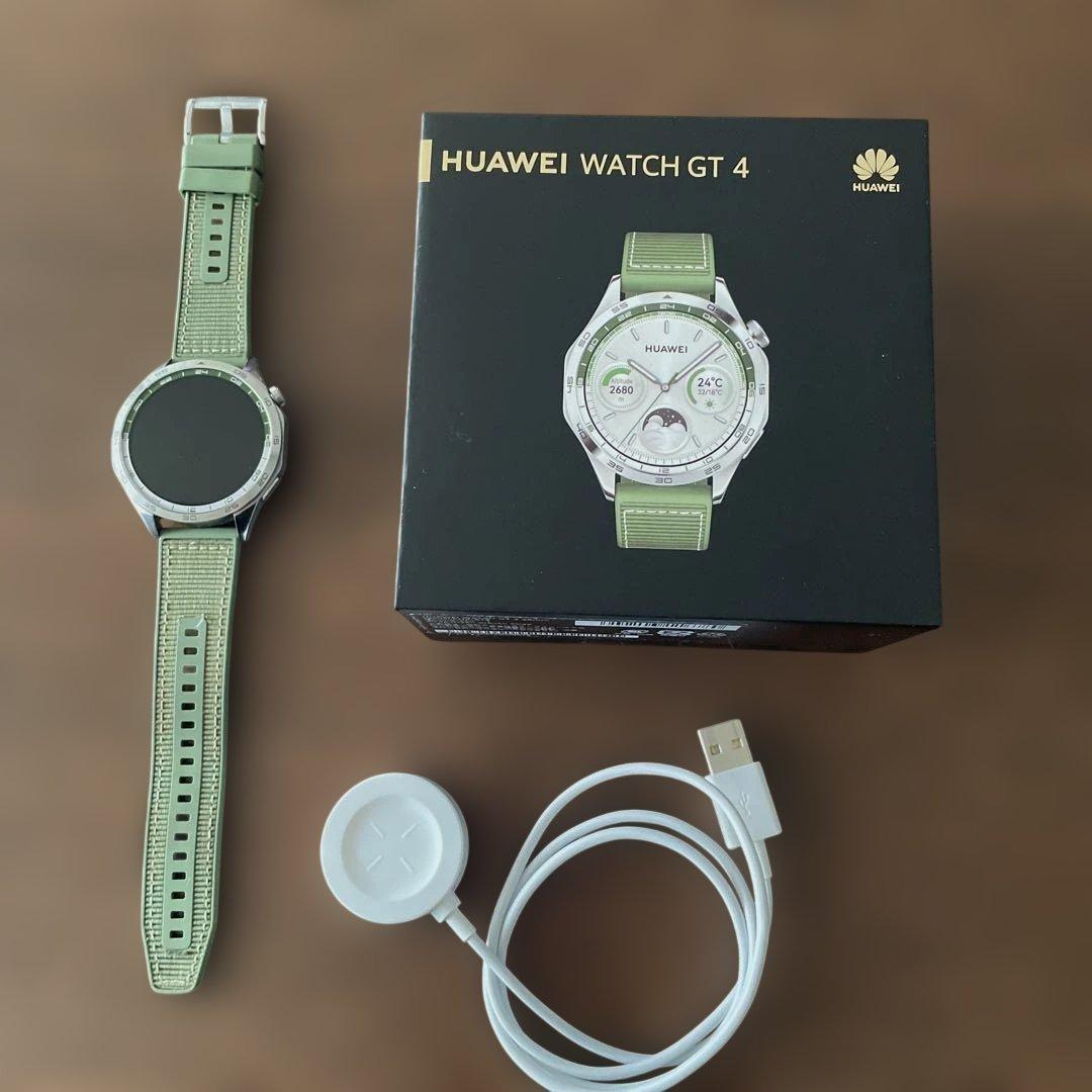 HUAWEI WATCH GT 4 46mm GR ゴルフ機能　健康管理