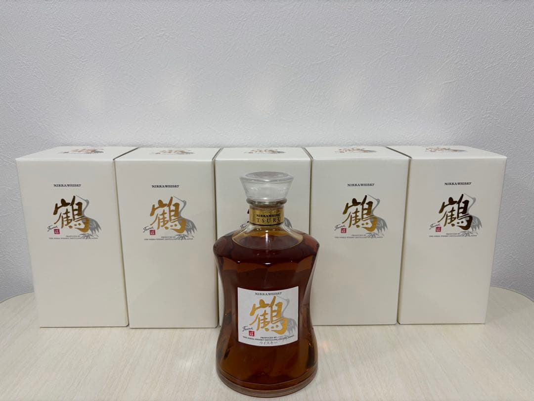 ニッカウィスキー 鶴　700ml 5本セット❗️