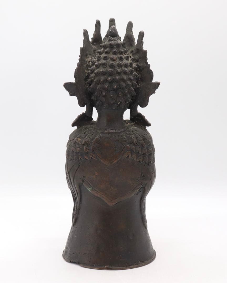 中国　明時代　銅製仏像　大日如来　送料込み250526