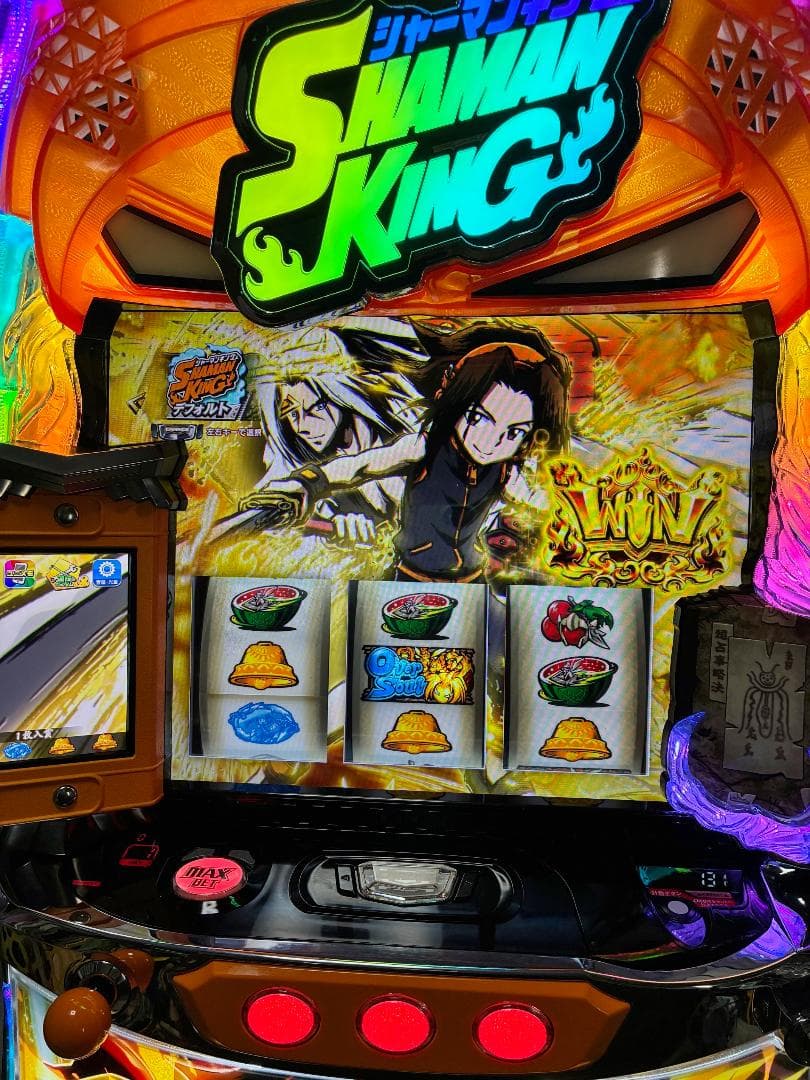 スマスロ シャーマンキング☆遊技可能アダプタ取付済実機☆送料無料