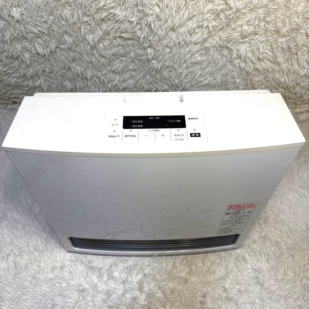 【美品】NORITZ ガスファンヒーター GFH-4006S-W5 LPガス用