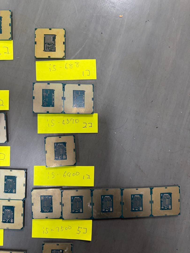 値下げ　お買い得セットCPU 30個i5 i3多数