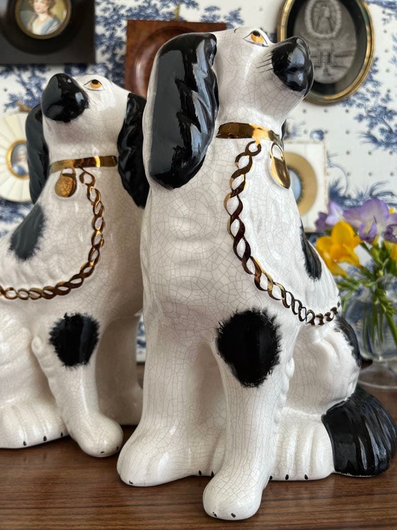 スタッフォードシャードッグ 22.5cm ♤ 英国ヴィンテージ