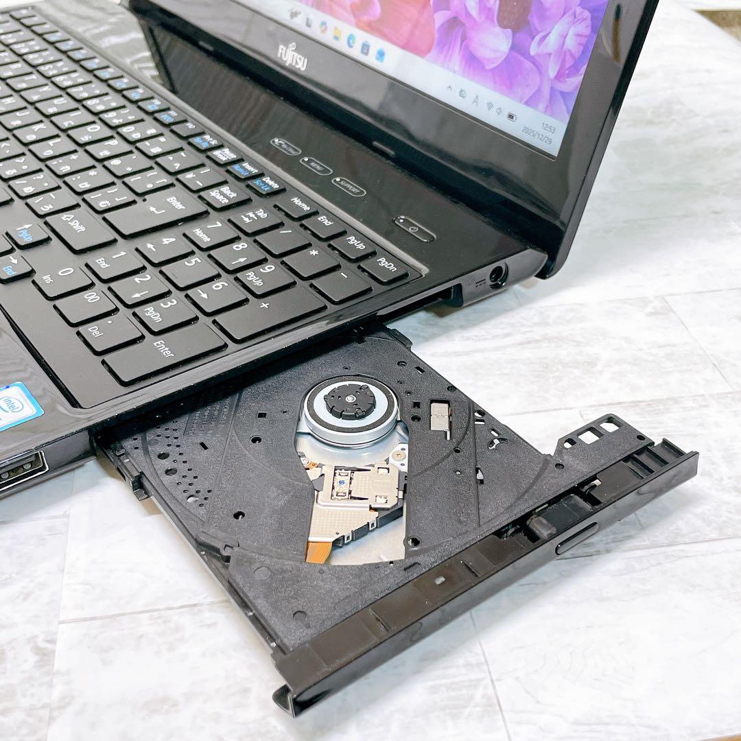 爆速✨大容量SSD500GB✨ Win11ノートパソコン カメラ オフィス