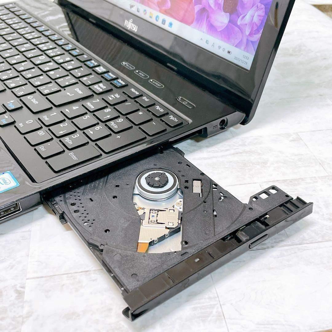 爆速✨大容量SSD500GB✨ Win11ノートパソコン カメラ オフィス