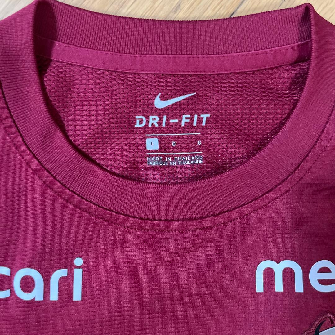 Nike DRI-FIT ジャージセット 赤・紺 2 練習着フルセット