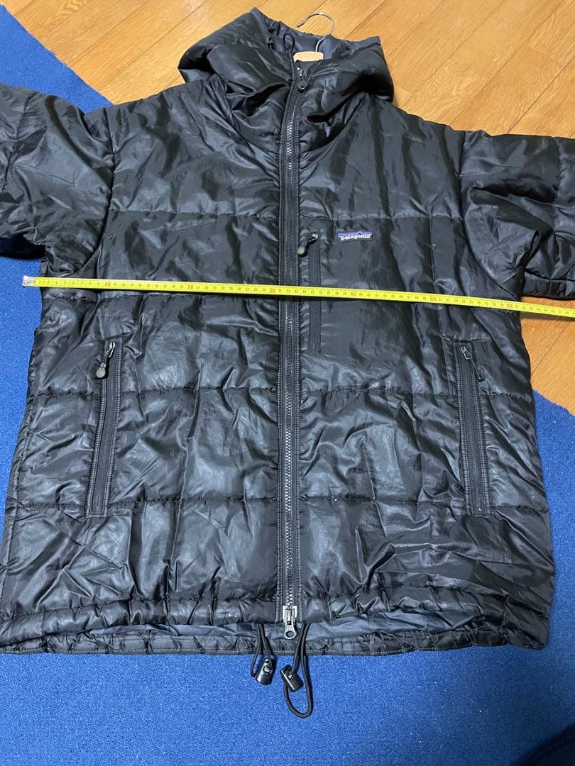 Patagonia ブラック ナイロンジャケット ダスパーカー