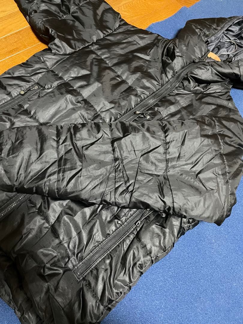 Patagonia ブラック ナイロンジャケット ダスパーカー