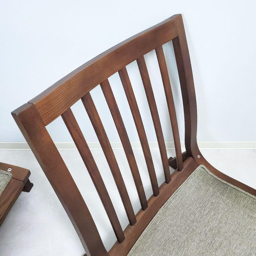 【廃盤希少✨️極美品】カリモク ロッキング座椅子 kigumi 2脚セット①