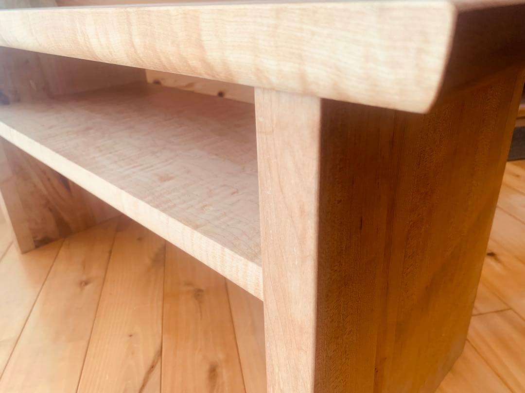 ✨高級木材・楓✨限定製作☆テーブル、京机、経机、デスク【MUKU】