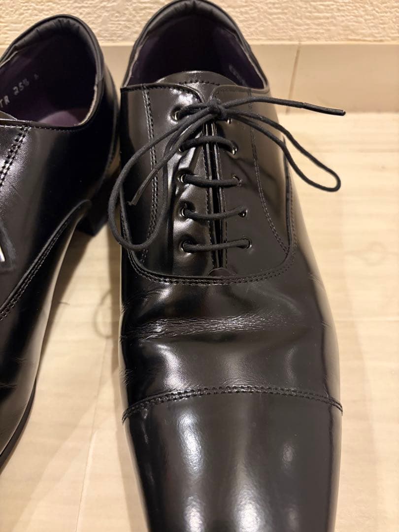 【極美品】REGAL リーガル　革靴　31TR ストレートチップ 25.5センチ