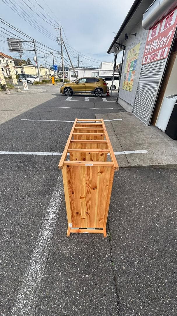 MUJI 無印良品 パイン材ユニットシェルフ 幅86cm