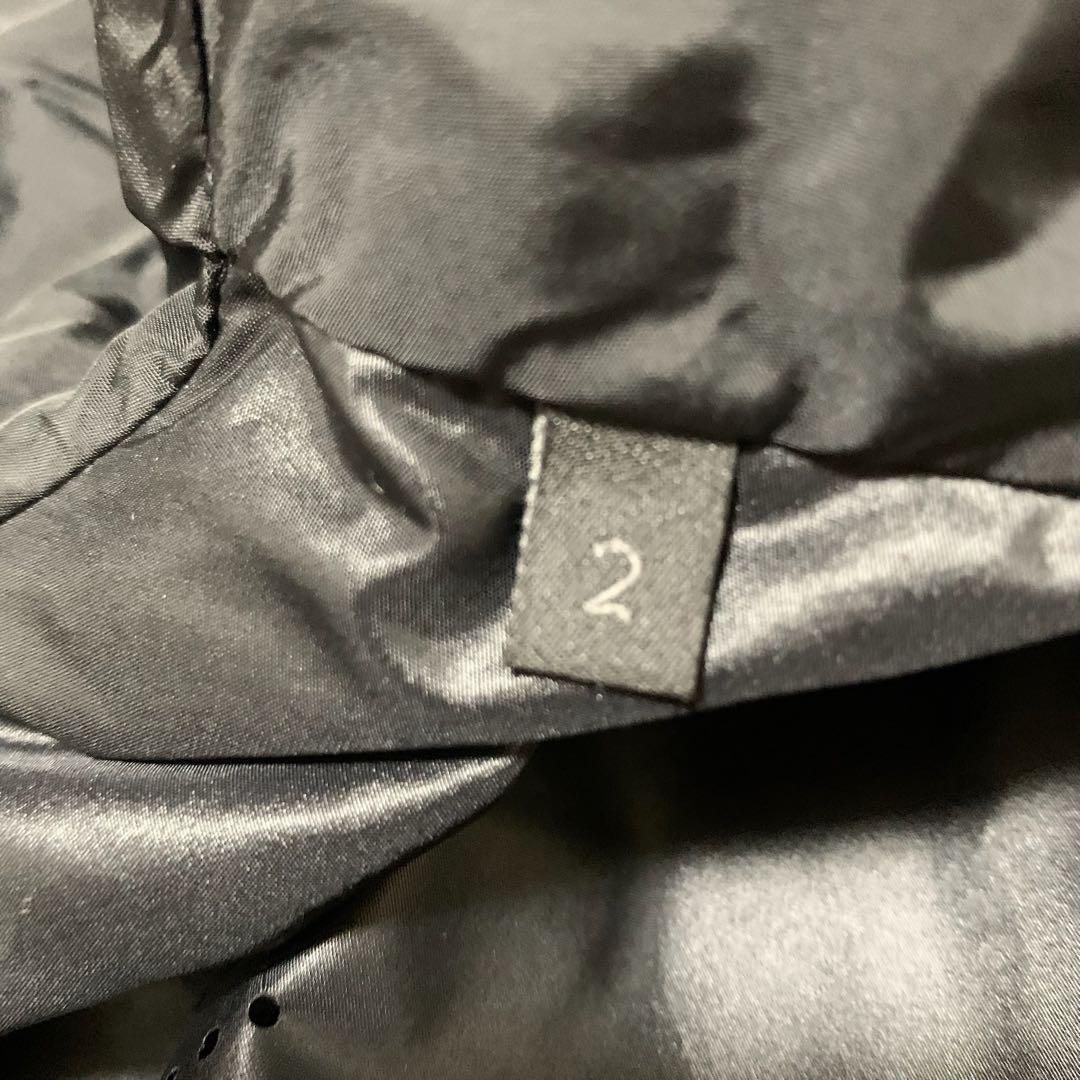 〔美品〕モンクレール　ナイロンジャケット　フードロゴ　2 ブラック 4P120