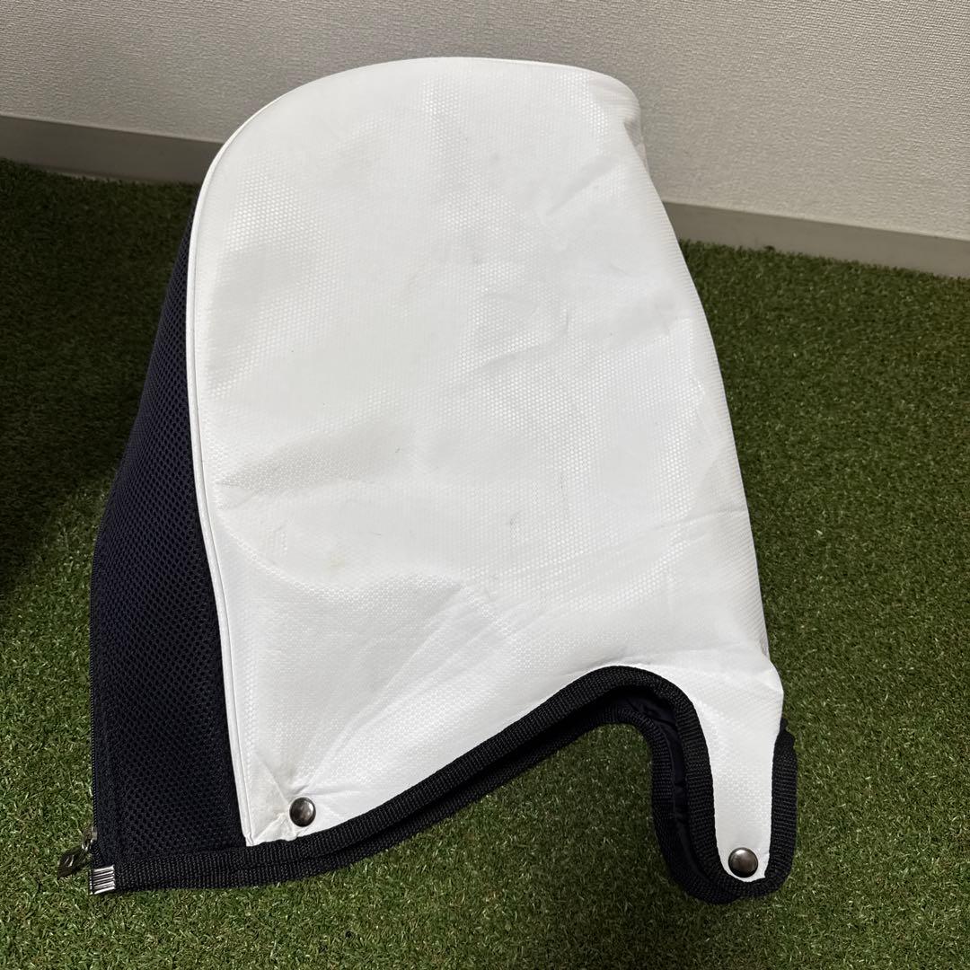 PUMA プーマ 2022年モデル キャディバッグ 9型 ホワイト/ターコイズ