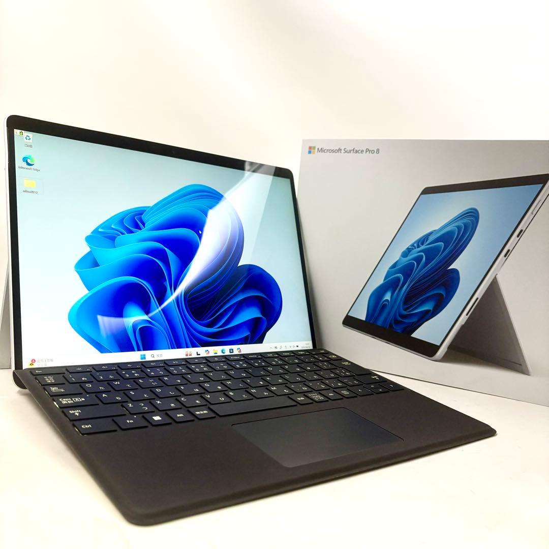 1台限定！バッテリー良好！Surface Pro8 キーボード付　オフィス