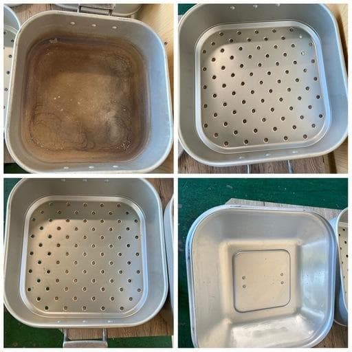 アルミ３段蒸し器