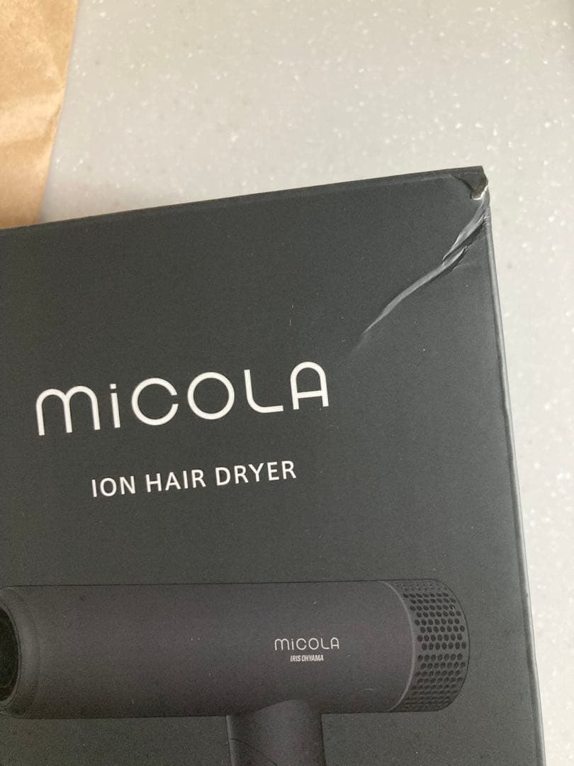 アイリスオーヤマ　ミコラ　ドライヤー　最速乾燥　温冷