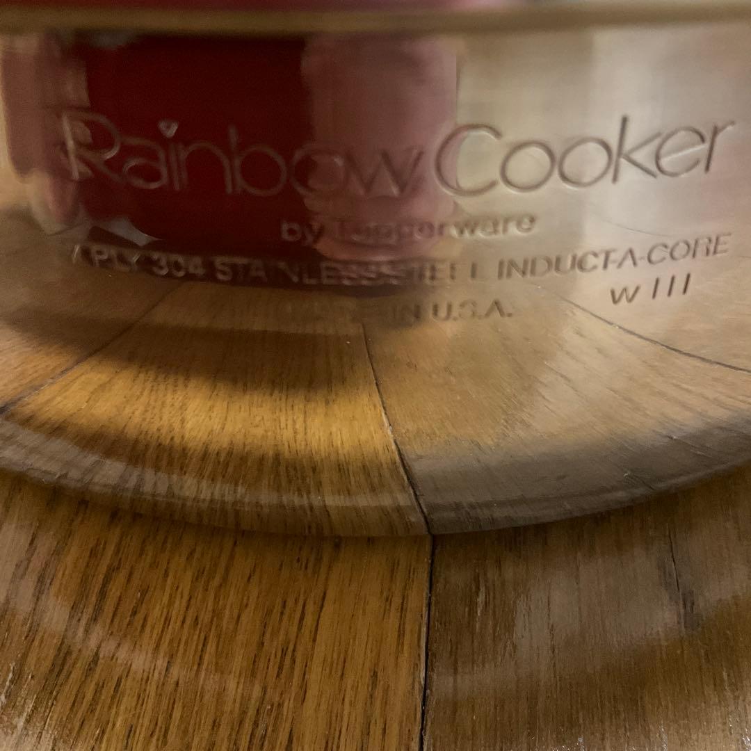 Tupperware タッパーウェア レインボークッカー 26cm 深鍋10cm