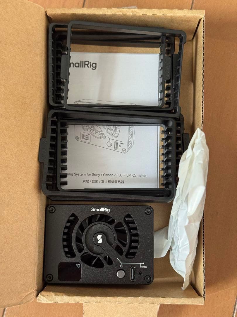 【新品】SmallRig Cooling Fan対応カメラ用冷却ファン