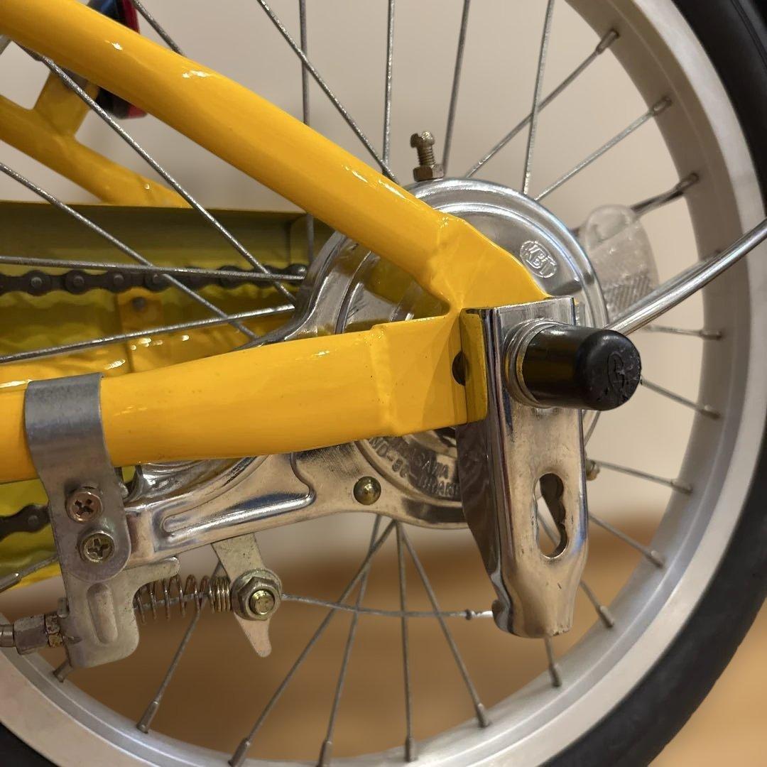 無印良品　こども自転車　16型幼児自転車　イエロー 神奈川県内手渡し