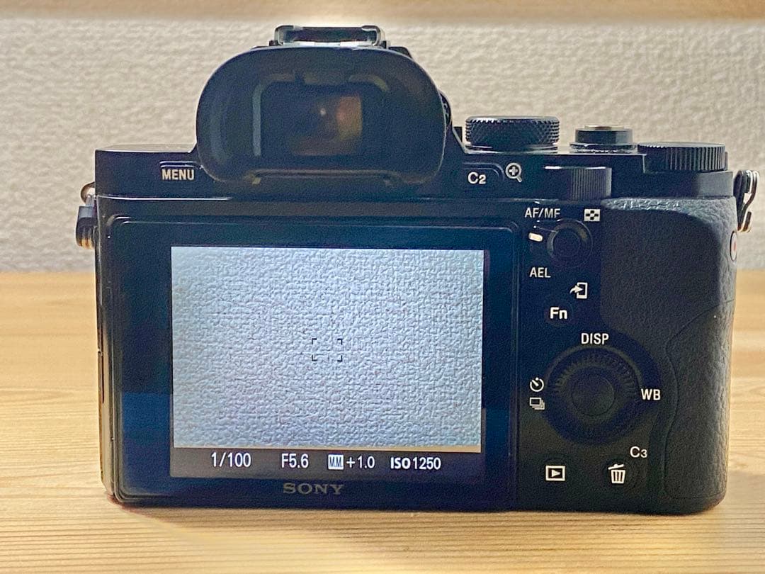 SONY α7S シャッター回数7680
