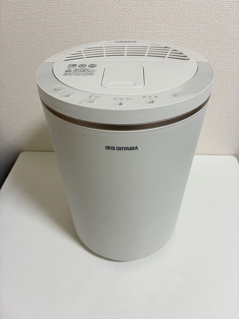 アイリスオーヤマ スチーム式 加湿器 AH-MH600-W ホワイト 美品