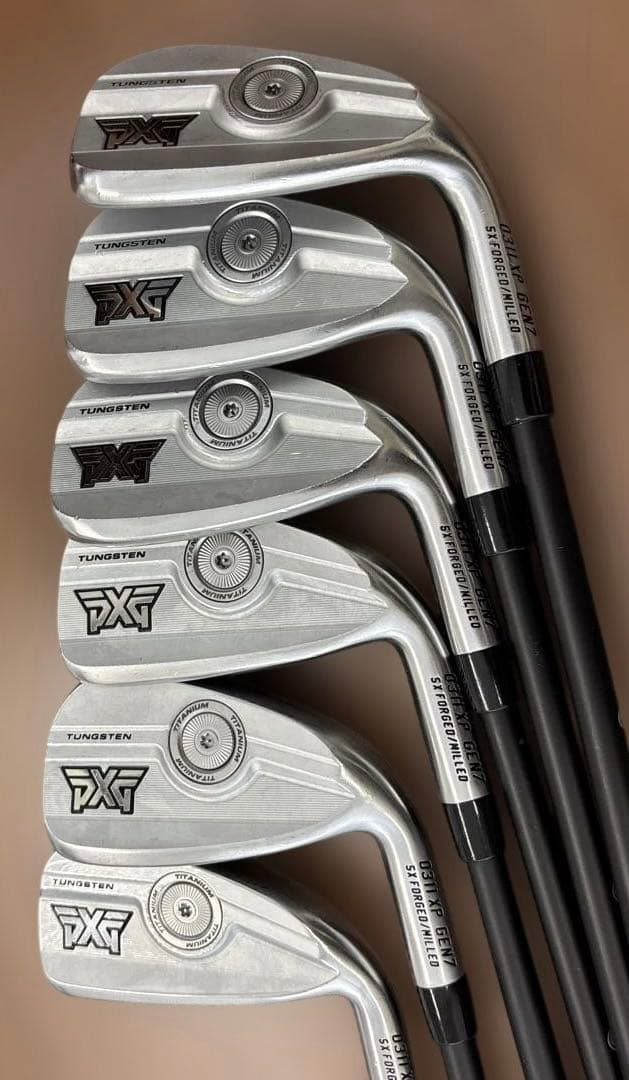 PXG 0311XP GEN7 アイアン 6本　　ウェッジ用シャフト2本付