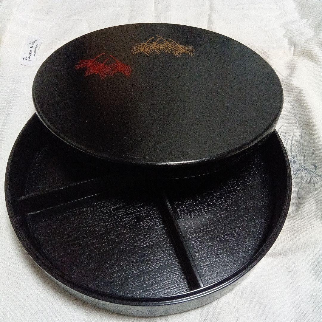 昭和レトロ 松花堂弁当 漆器
