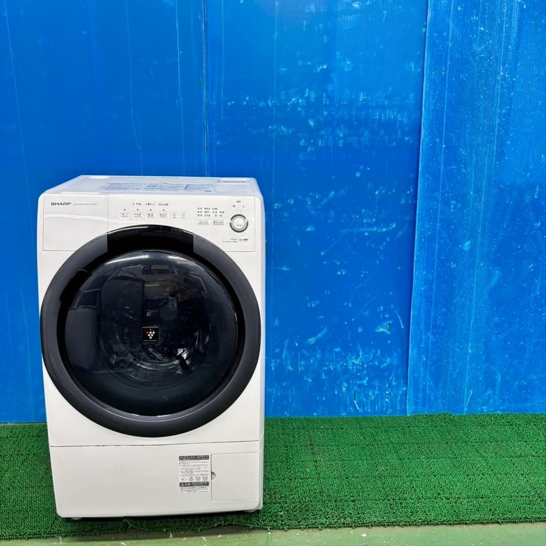 651 美品　大人気　シャープ　ドラム式洗濯機　家庭用　配送設置無料　保証込み