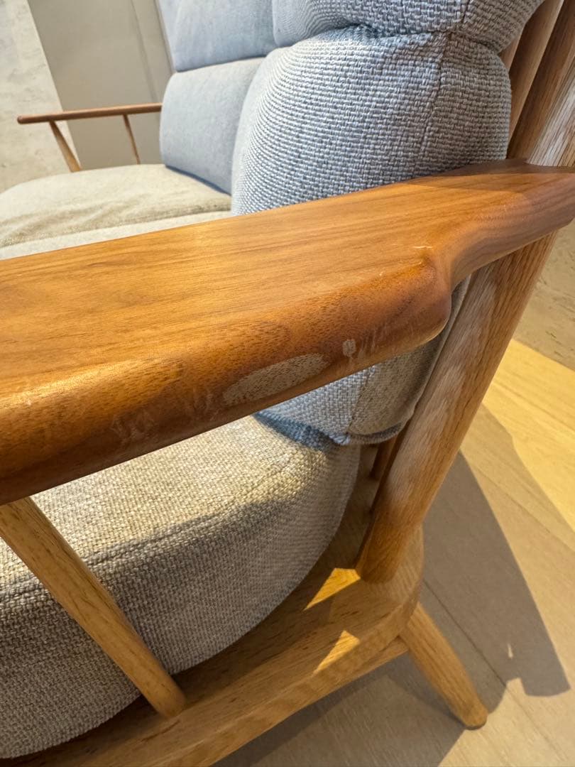 柏木工　Takayama Wood Works 3人掛けソファ