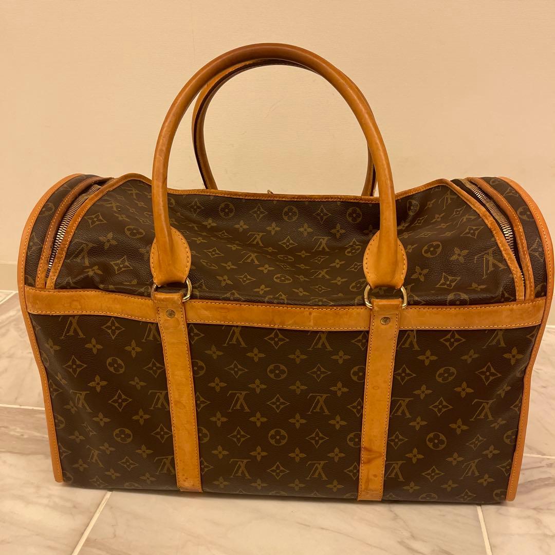 ルイヴィトンM42021モノグラム　ペットキャリーサックシャン50廃盤