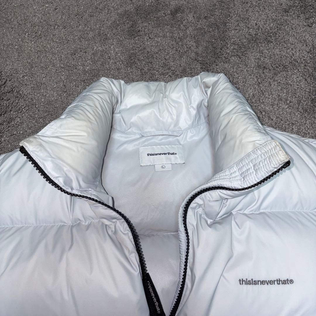 thisisneverthat ダウン　L ネバザ　値下げ交渉可