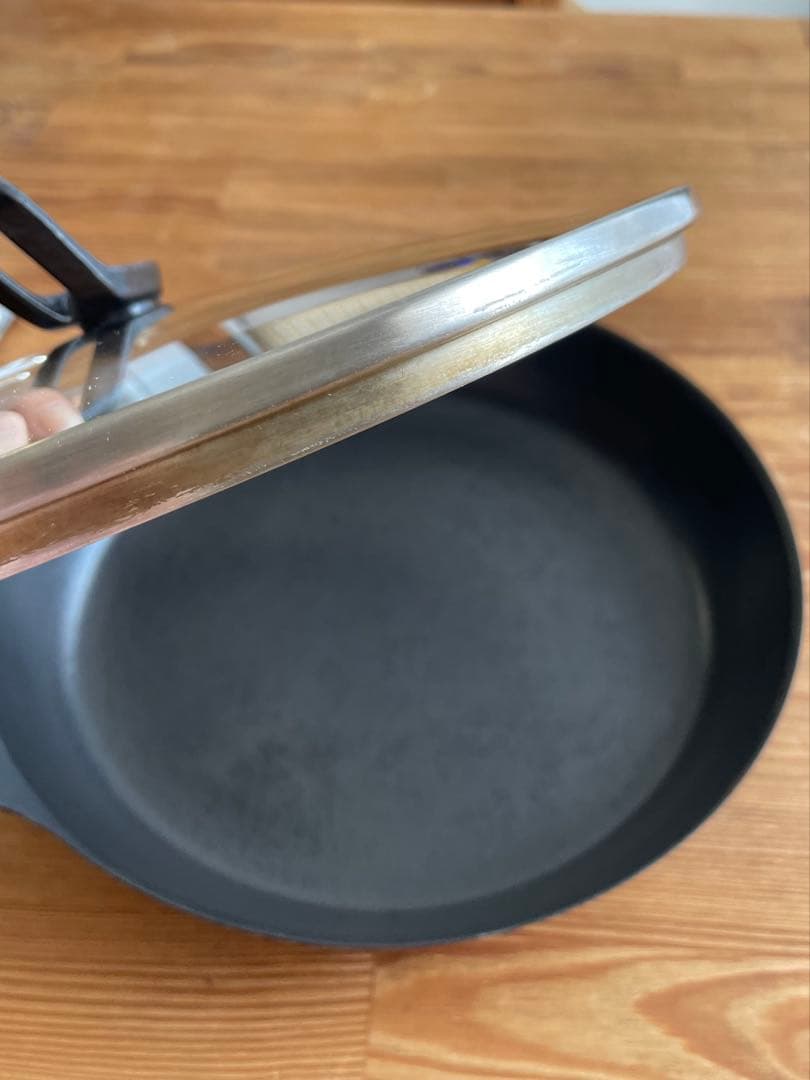 バーミキュラフライパン26cm浅型 蓋付き