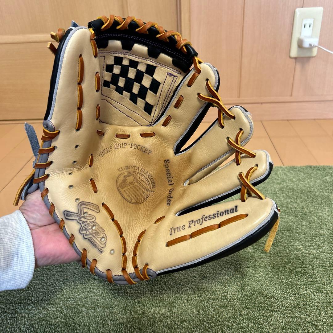 野球　グラブ　久保田スラッガー　オーダー　軟式用　内野用(最終値下げ)
