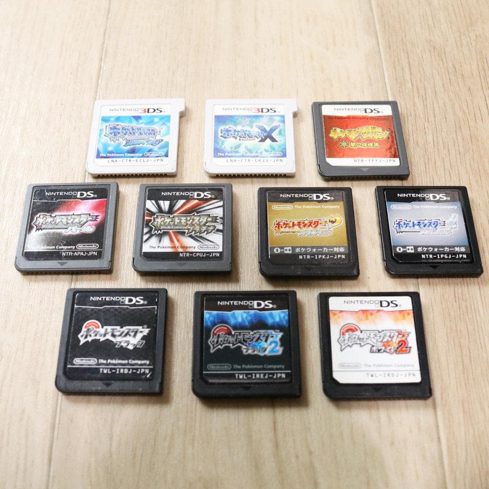 ポケットモンスター ソフト セット 3DS DS アドバンス エメラルド