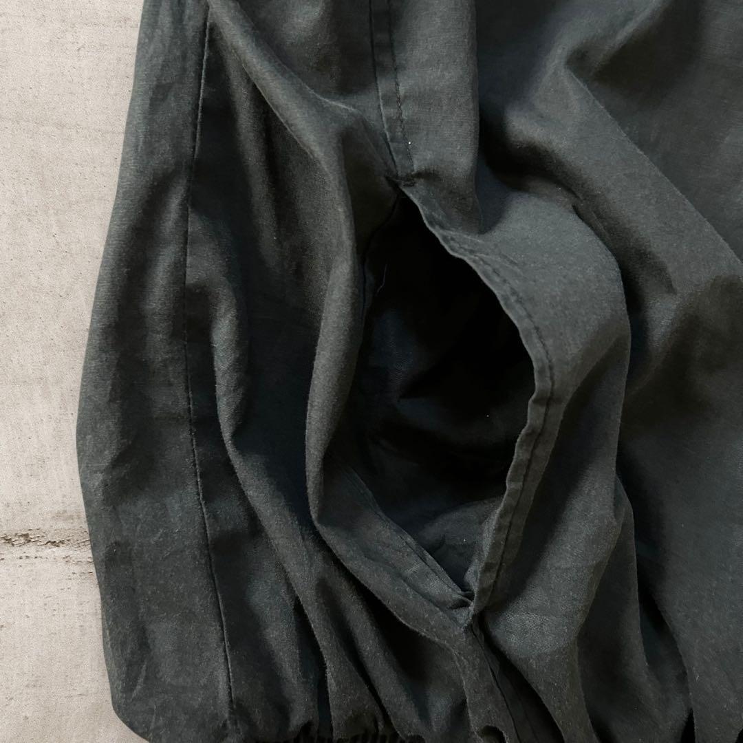 希少90sアンブロUMBROハーフジップナイロンジャケット刺繍ロゴ好配色古着XL