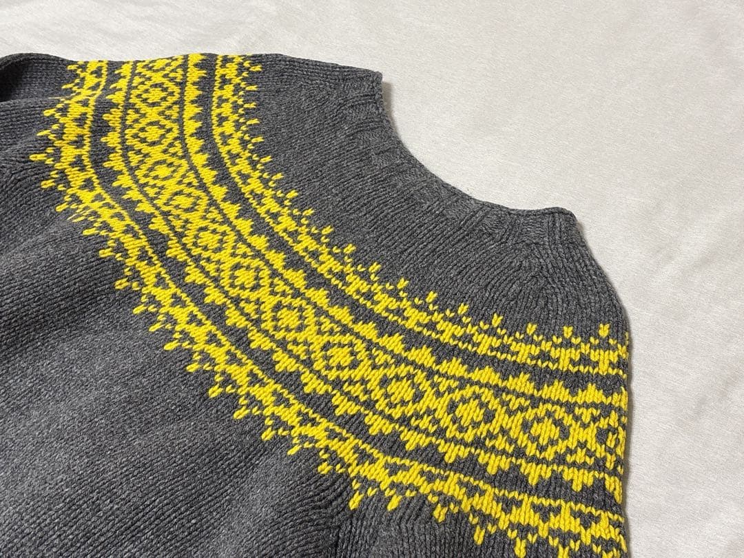 極美品✨英国製 MORRIS & SONSノルディックセーター Bshop