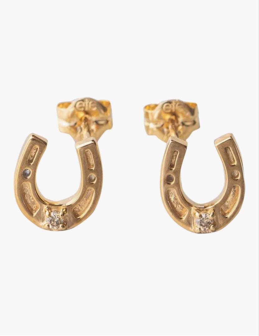 ete ピアス ホースシュー 蹄鉄 （片耳用）