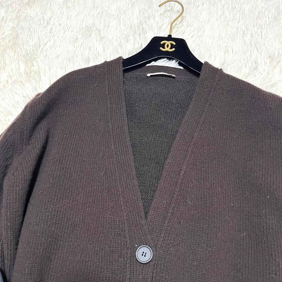 【美品】セリーヌ　ニットカーディガン　フィービー期　カシミヤ混　イタリア製