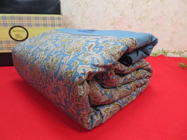 ゆ*す様 【FF283/10】未使用　Burberrys　羽毛掛ふとん(肌掛)ダ