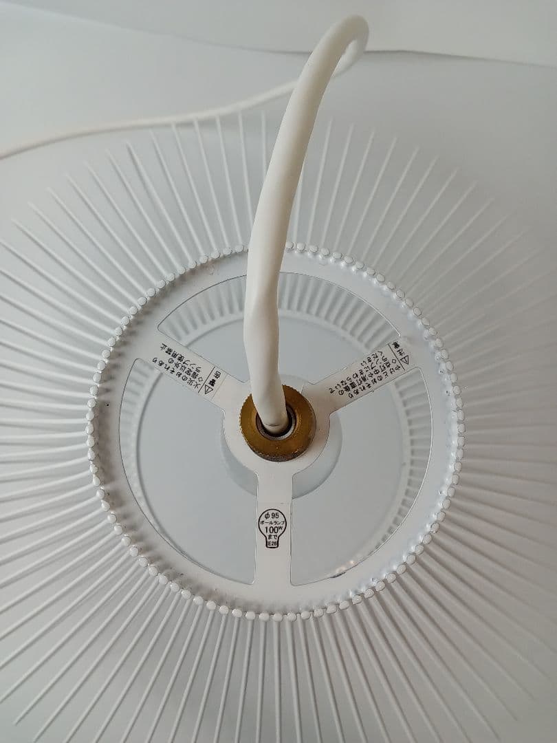 APROZ アプロス/ NEBRASKA ネブラスカ/ペンダントライト WH ④