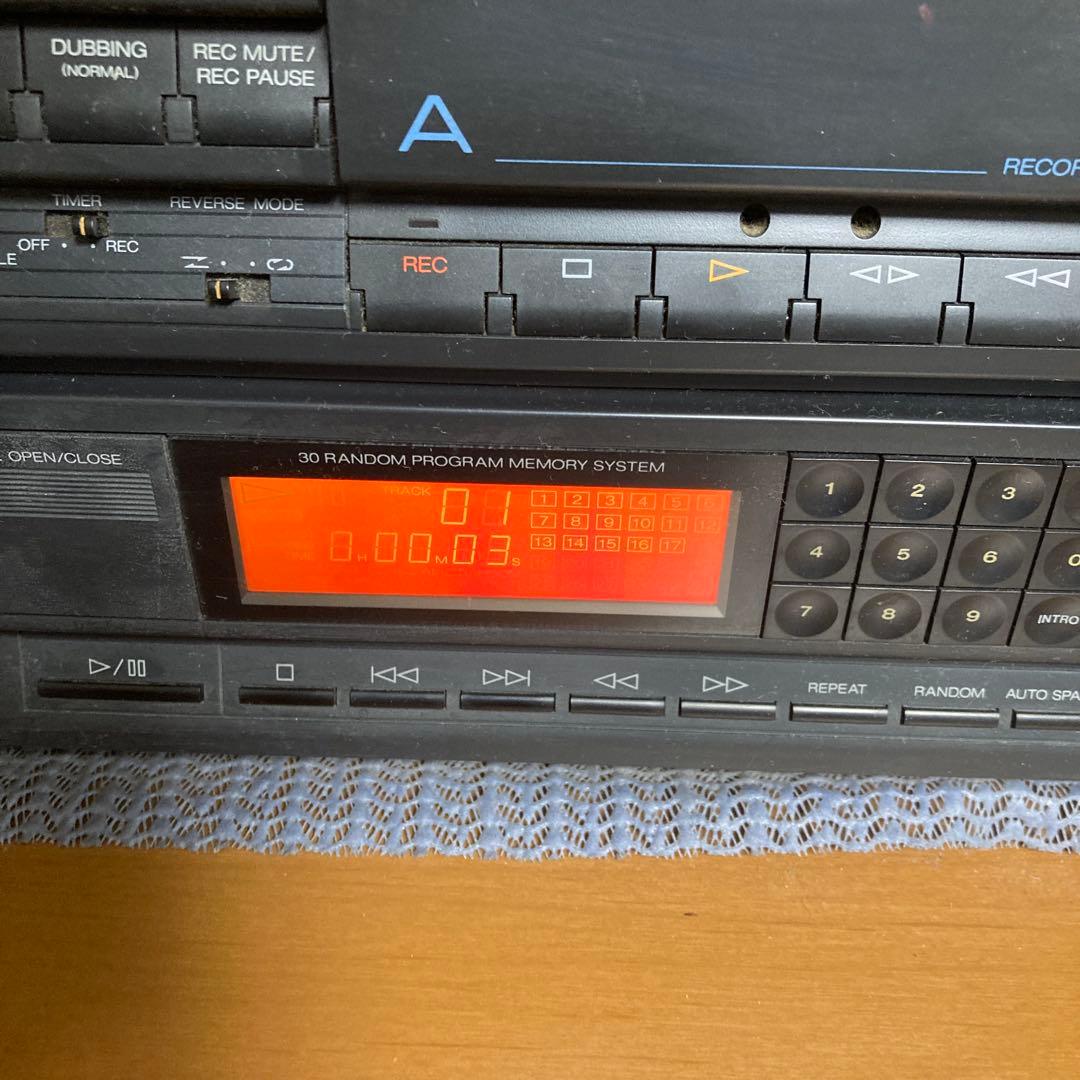 中古Sansui S-E310 CD・カセットWデッキセット[プレヤー別途販売]