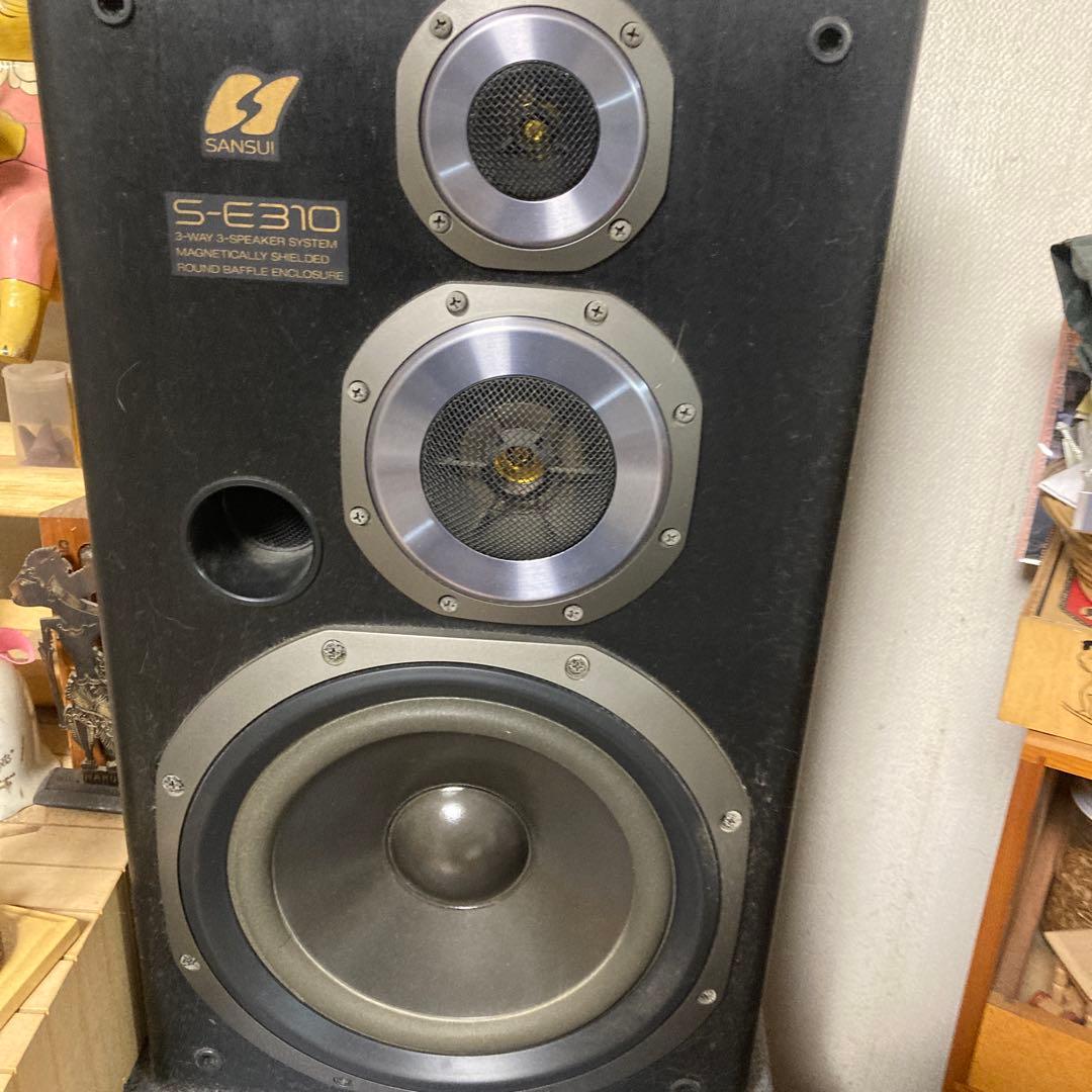 中古Sansui S-E310 CD・カセットWデッキセット[プレヤー別途販売]