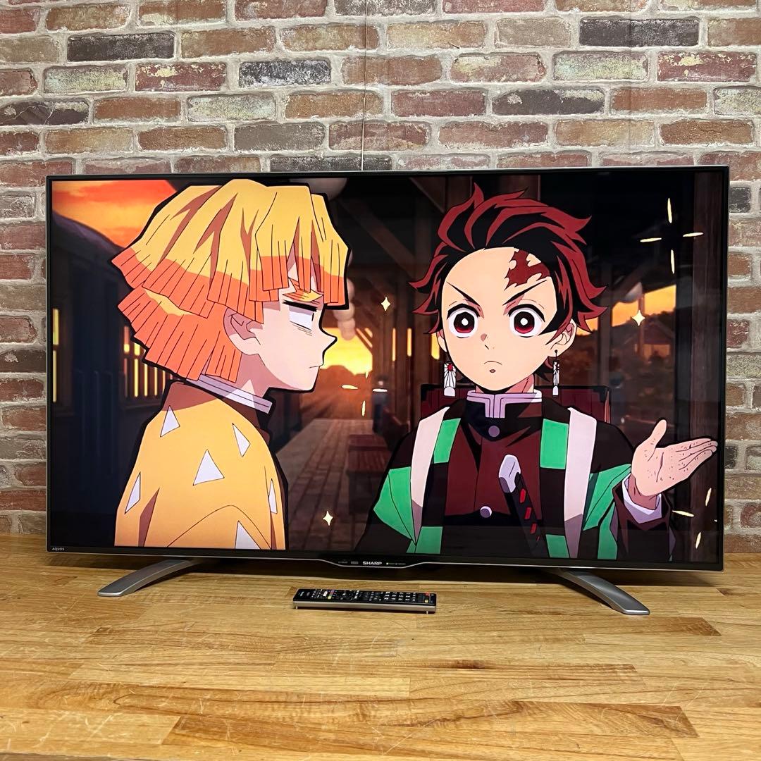 シャープ 55V型 4K 液晶テレビ AQUOS LC-55U30 動画アプリ○