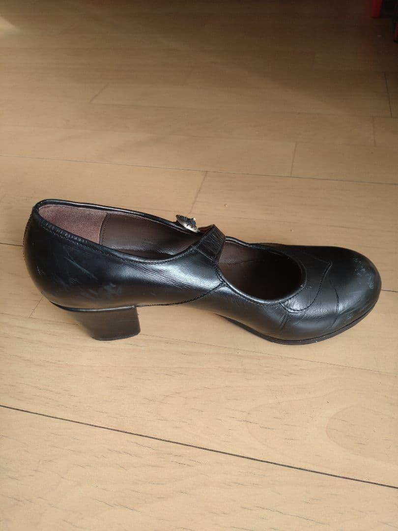 フラメンコシューズ　ガジャルド 黒　37