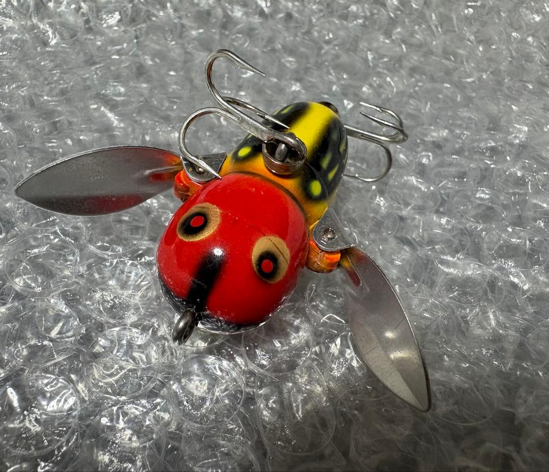 ヘドン　タイニークレイジークローラー　逆目　アンダーアイ　超希少　HEDDON