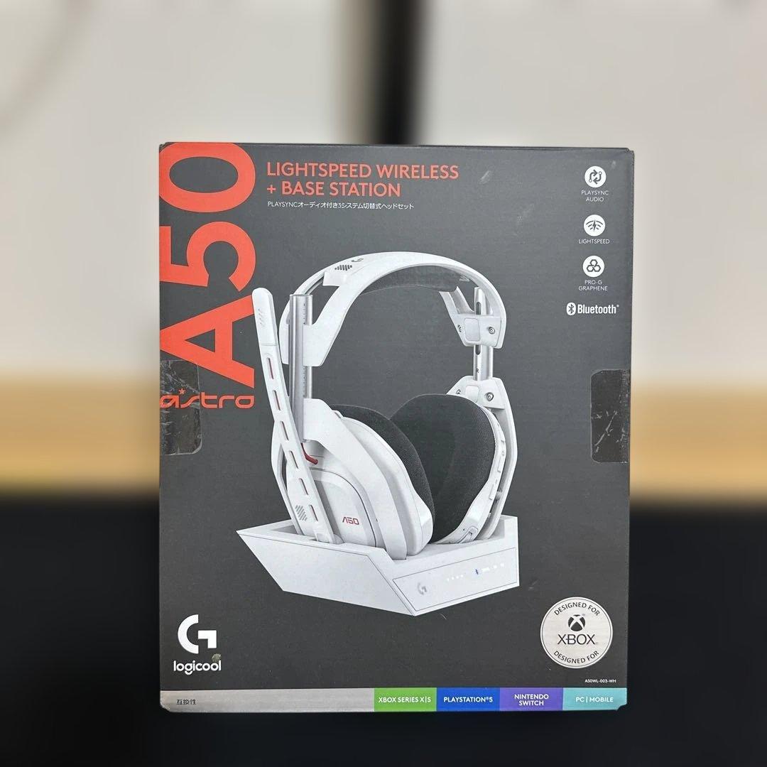 A50 ワイヤレス ゲーミングヘッドセット ホワイト